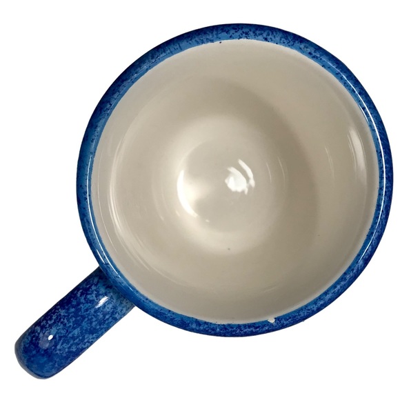 SAKURA SNOWMATES Snowman Blue Cocoa Coffee Mug by Debbie Taylor Kerman - Picture 7 of 12